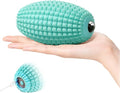 Vibrating Massage Ball for Muscle Recovery Silicone Myofascial Massage Ball Plantar Fasciitis ReliefHip &amp Psoas Release Deep Tissue &amp Trigger Point Roller for Neck Back Foot (Blue)