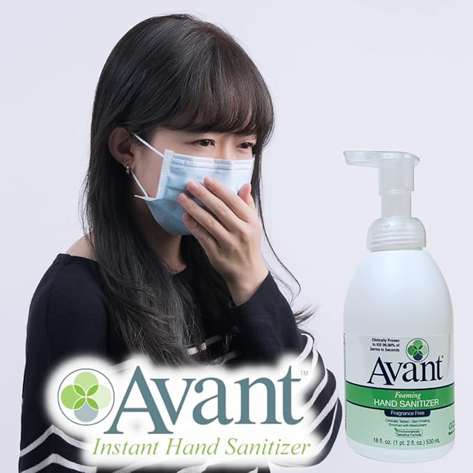 Avant FOAMING HAND SANITIZER (12 pack 18 oz.)
