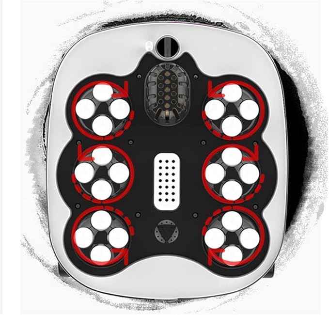 Foot Bath Massager Foot Spa Bath Massager with Heat Digital Temperature Control 6 Massage Rollers Suitable for Feet Stress Relief Foot Soaker