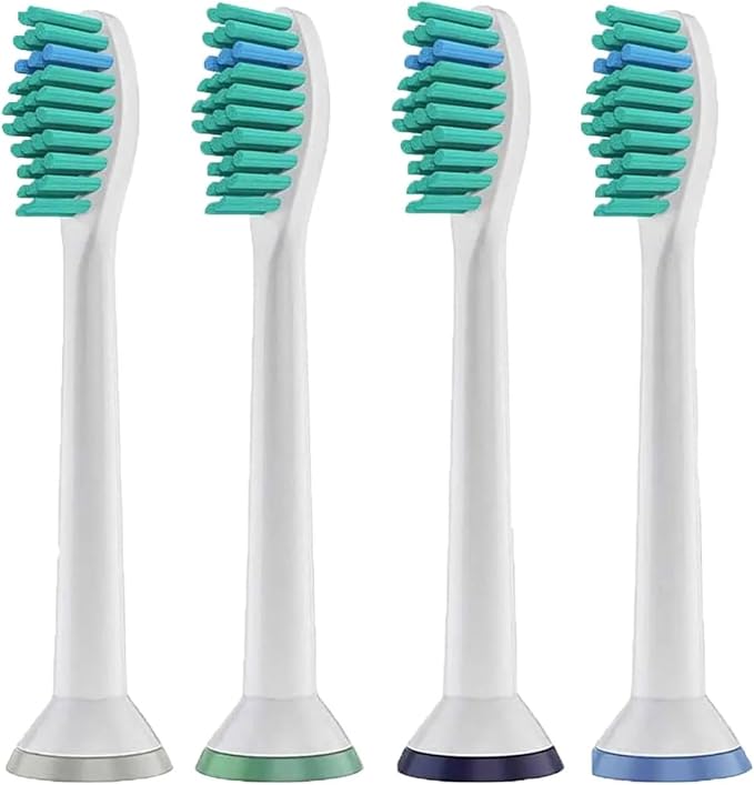 4-32pcs Replacement Toothbrush Heads Compatible for PhilipsElectric Brush Head 1100 2100 4100 4300 5100 5300 6100(4pcs)