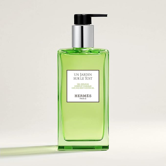 Hermes Un Jardin Sur Le Toit Hair and Body Shower Gel 6.5 Ounce (Refillable)