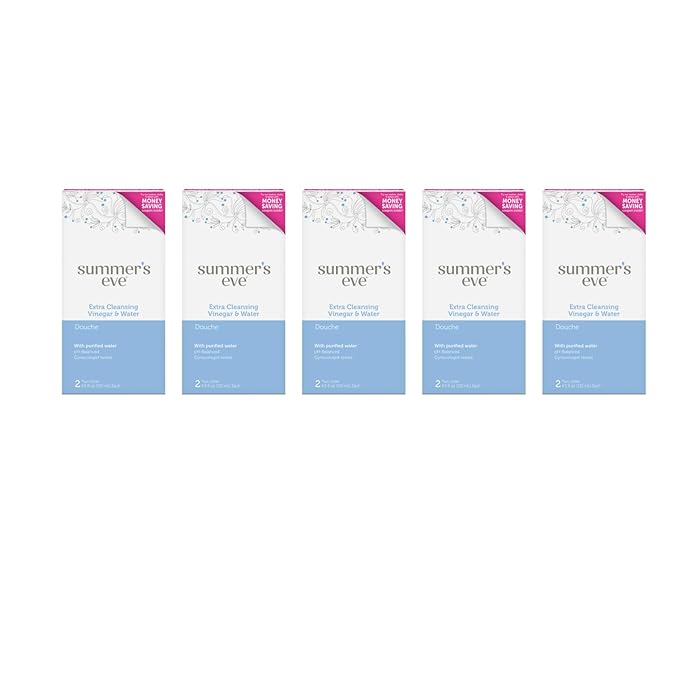 Summer's Eve Extra Cleansing Vinegar &amp Water Douche 2 Each (Pack of 5)
