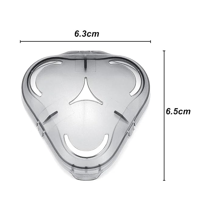 Shaver Head Cover Compatible For Philips S5000 S5075 S5077 S5079 S5078 S5095 Transparent Protective Cover