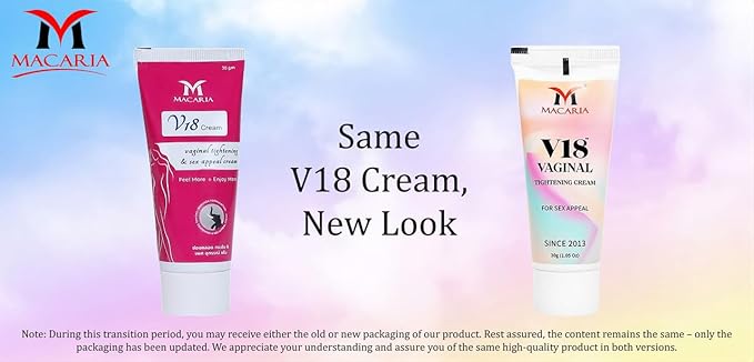 MACARIA Vaginal Pussy Yoni Tightening Shrink Virgin Again Cream Gel for Girls