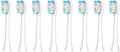 Electric Toothbrush HeadsCompatibility for S100 S200 S600 S700 S800 S900 S710 S820 S910 Alfawise Digoo DG-YS11(White 8pcs)