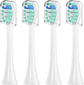 4pcs Replacement Brush HeadsCompatible for Phlps H-X6064 H-X6930 H-X6730 Toothbrush Vacuum Bristle Nozzles(4pcs Green)