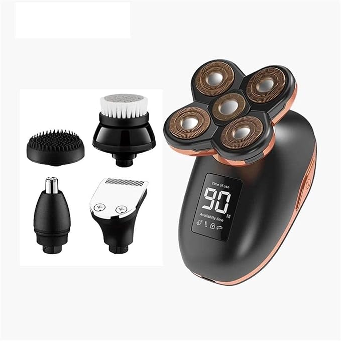 Shavers for Men-Electric Razor for Men with LED Display Faster-Charging Waterproof Mens ShaverNose Hair Trimmer Faster-Charging