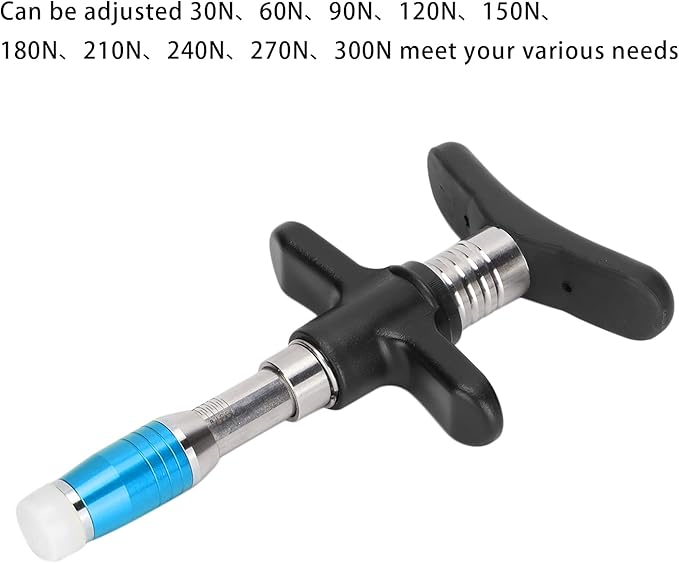ZJchao Chiropractic Adjustment Tool 10 Levels Manual Single Head Spinal Massager Hand Back Massage Tool Gun Device Portable Chiropractic Adjustment Tool (Blue)