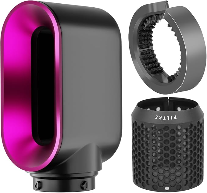 Filter Cage Cover and Pre-Styling Dryer Attachment for Dyson Airwrap HS01/HS05