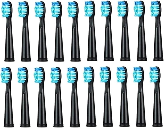 Replacement Brush Heads Compatible for FW/SG 507/508/515/551/917/959/908(10pcs Black)