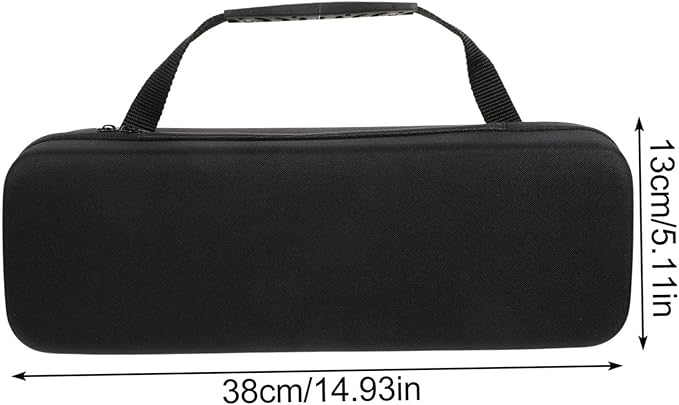 WOONEKY Travel Hair Brush Case Hair Curler Bag Travel Case Compact Lightweight