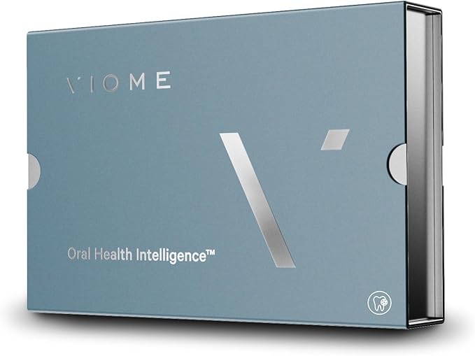 Viome at-Home Oral Microbiome Test Kit for Women &amp Men in-Depth Saliva Analysis 16 Health Scores Oral Microbiome Dental and Gum Health Root Cause of Bad Breath Detailed Analysis App Included