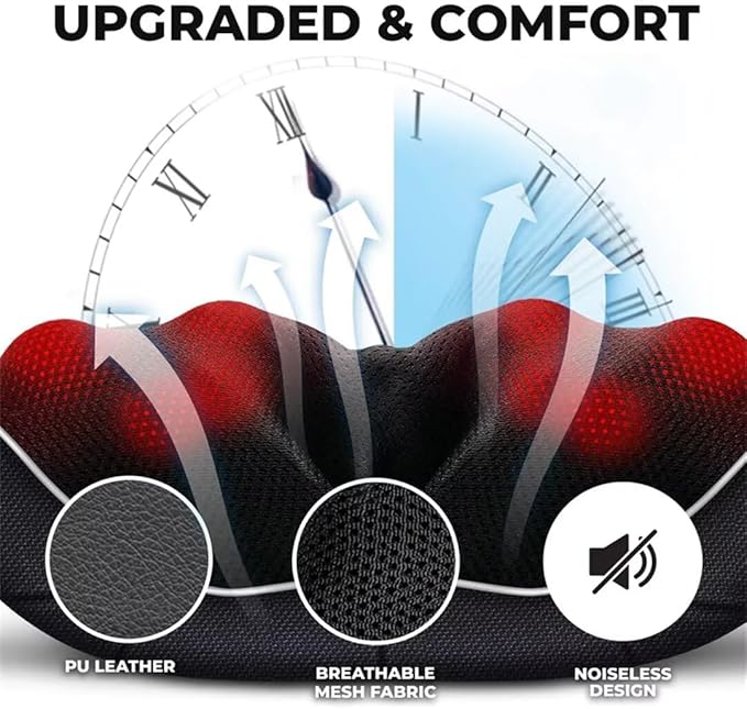 Necknix Electric Neck &amp Back Heat Massager