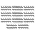 AccuTec American Line Single Edge Razor Blades - 1000-Pack - 0.012 Inch Heavy Duty High Carbon Steel with Steel Backing for Extra Durability and Long Life - 66-0412-10P