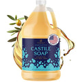 YARELI Pure Castile Soap Liquid Unscented with All Organic Oils for Adults Kids and Babies as Body Wash or Hand Soap 64oz Refill