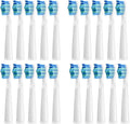 Replacement Toothbrush Head Bristle Brush Refill Compatibility for Refills FW-D1/FW-D3/FW-D7(20 PCS WT)