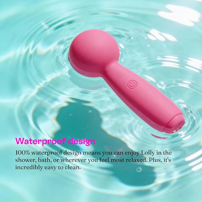 Hello Nancy Personal Wellness Massager for Women – Body Safe Silicone Relaxation Device with 10 Patterns Quiet and Discreet Vibrating Massager Rechargeable with 60-75 Minutes Use Time