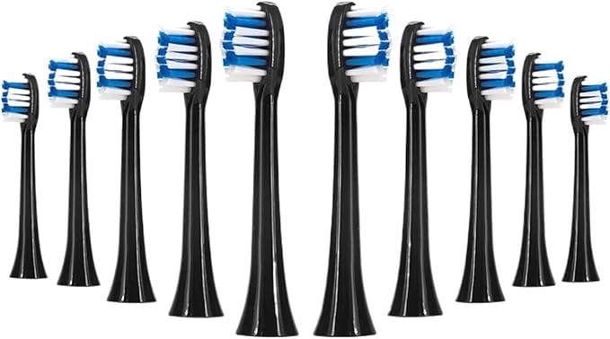 10Pcs Replacement Toothbrush HeadsCompatible for Sarmocare S100 Toothbrushes Head