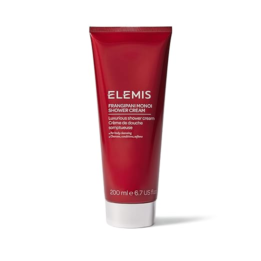 ELEMIS Frangipani Monoi Luxurious Shower Cream 6.7 Fl Oz