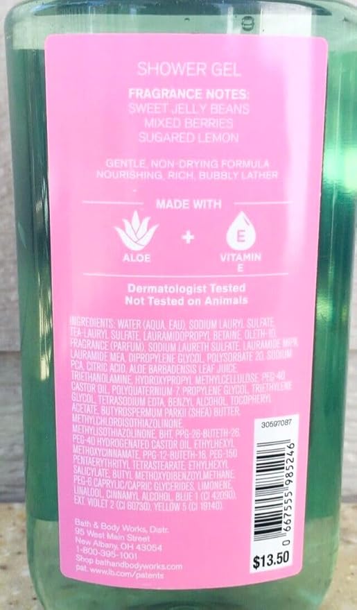 3 Happy Easter TUTTI FRUTTI CANDY Shower Gel bath body 10oz