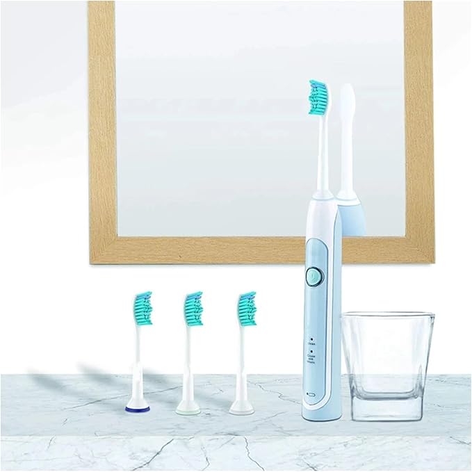 24-48pcs Toothbrush Replacement Heads Compatible for with Brush Click-on Handles(48pcs)