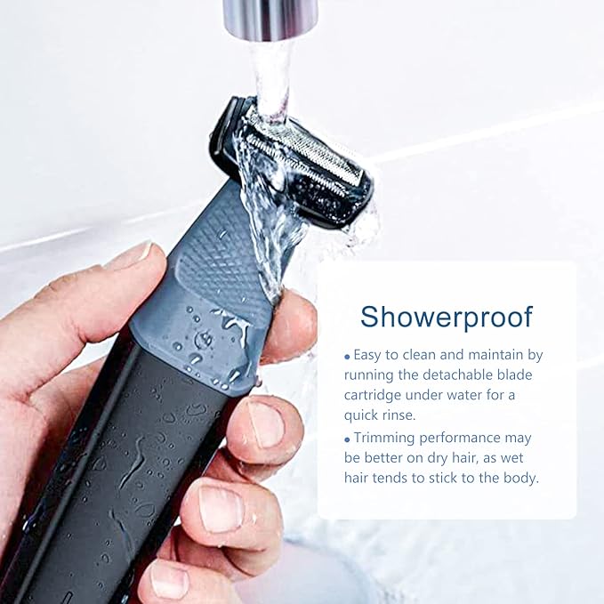 BG2000 Replacement Head for Philips Bodygroom 7000 Series (BG7040/42) Bodygroom 5000 blades Compatible With Philips Norelco Bodygroom 5000(BG5025/24) 3-pieces pack