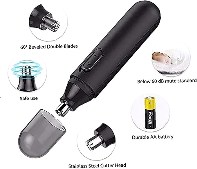 Ear Nose Hair Trimmer for Women and Man Suitable for Men's Cleansing Shaving and Trimming of Nose Hair