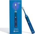 SNOW Electric Toothbrush with Sonic Technology - LED Whitening - 2 LED Brush Heads &amp 4 Brushing Modes - Rechargeable Automatic Toothbrush for Adults with Built-in Timer - Gen 1 Polar Blue