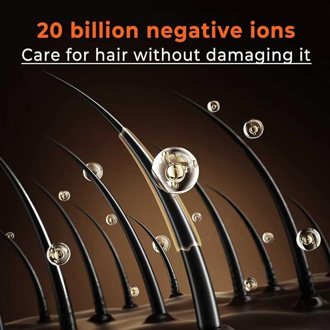 Airflow 2-in-1 Hair Straightener - Smart Moisture Detection Negative Ions No Preheat Lightweight Design