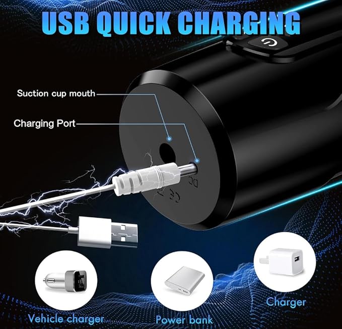 Upgraded Blowjobob Machine for Man 7 Thrusting &amp Rotating 7 Modes Sucking with Massager Automatic Mastusbafor Male Masterburbatar Hands Free Automatic Tight Sleeve Hoodies L87