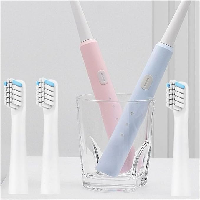 Toothbrush Replacement HeadsCompatible for Realme N1 N2 RTX2103 SN301 Soft Bristle Nozzles(10PCS)(10pcs Blue)