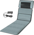 Full Body Massage Mat with Heat - Shiatsus Neck Massager 10 Vibrating Motors Adjustable Temperature Electric Pad with Timer for Body Stretching Circulation &amp Discomfort Relief Fits 1.4 m - 1.