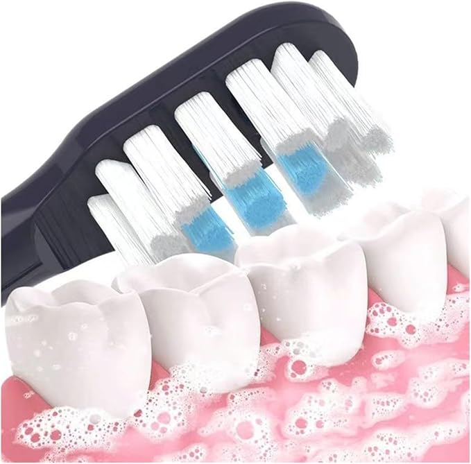 16PCS Replacement Brush Heads Compatible for T301/T302/T501 Toothbrush Bristle Nozzles