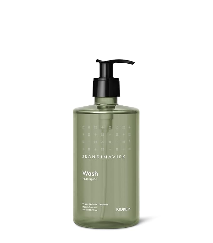 Skandinavisk FJORD Hand &amp Body Wash Scent notes: Apple and pear blossom orchard fruits and redcurrants 16.91 fl. oz.
