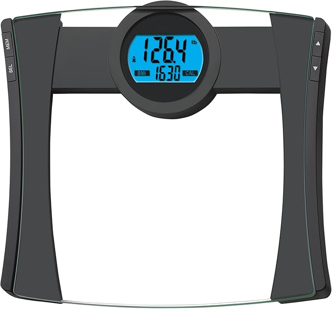 Eat Smart Precision CalPal Digtal Bathroom Scale with BMI and Calorie Intake 440 Pound Capacity