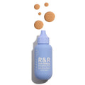 Undefined R&ampR Sun Serum SPF 50 PA++++ Tinted Mineral Sunscreen with Niacinamide Water Resistant Broad Spectrum Protection &amp Blue Light Defense (Medium Tint)