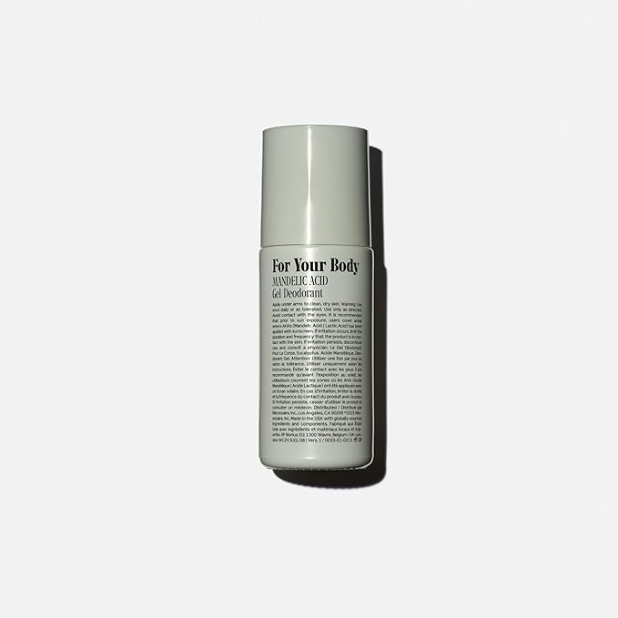Nécessaire - The Deodorant Gel Eucalyptus - Aluminum-Free - For Women &amp Men. Clinical Mandelic Acid Deodorant. Extra Strength Odor Control. No Bumps. No Discoloration. No Parabens. 1.7 fl oz