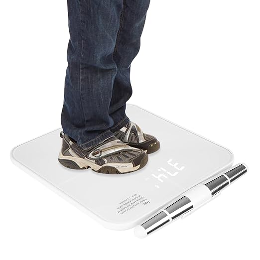 Modern Style 8 Electrode Body Fat Scaleup to 396.83 lbs Multifunctional Weight ScaleIntelligent Electronic Scale (White14.17 * 12.6 * 1.57in)