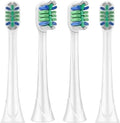 4 PCS Electric Toothbrush Replacement Head Tooth Brush Heads Compatible for HX3/6/9 Series Soft Bristles Nozzles(BL551)