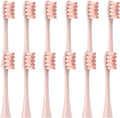 12pcs Replacement Brush Heads Compatible for X/X PRO/ Z1/ F1/ One/Air 2 /SE Toothbrush Soft Bristle Nozzles(12Pink)