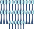 30/50PCS Vacuum Brush Compatible for Oclean X PRO/ Z1/ F1/ One/Air 2 /SE Replacement Head Toothbrush Nozzles Soft Bristle(30Blue)