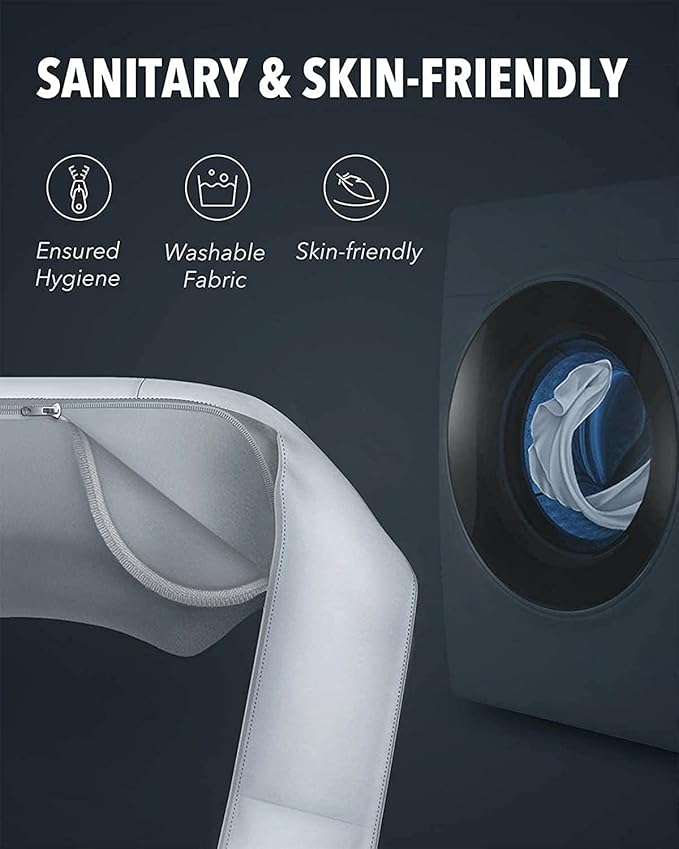 Shiatsu Back Massager Neck Massager with Adjustable Heat and Straps Deep Tissue Kneading for Shoulder Muscle Pain Relax Relief Christmas Gift