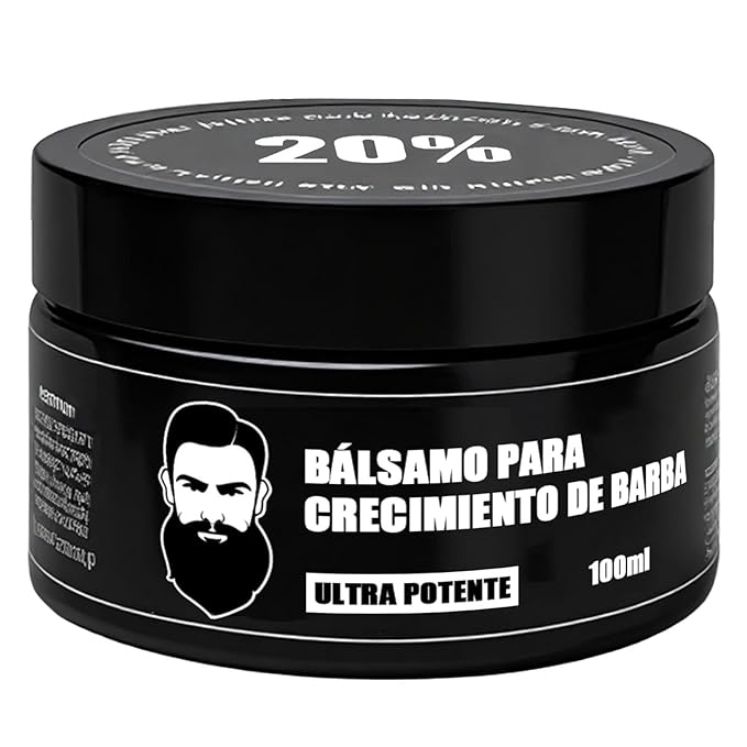Estimulante Para Barba – Bálsamo de Crecimiento Ultra Potente Beard Stimulating Balm Moisturizes &amp Strengthens Beard 100 ml / 3.5 oz