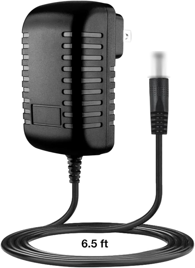 AC/DC Adapter Compatible with KraftGun Force Kraft Gun 3 Speeds Quiet Muscle Massage Gun Deep Tissue Percussion Therapy Vibrating Massager Power Supply Cord Cable Battery Charger Mains PSU