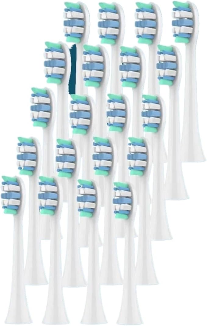 3Models Electric Toothbrush Head Compatible for with HX3/HX6/HX9 Series Models(20pcs 034-p)