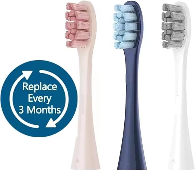 Compatible for Electric Toothbrush Brush Heads for X Pro Elite Flow Z1 X10 E1 Air 2 All(P1C10 2PCS)