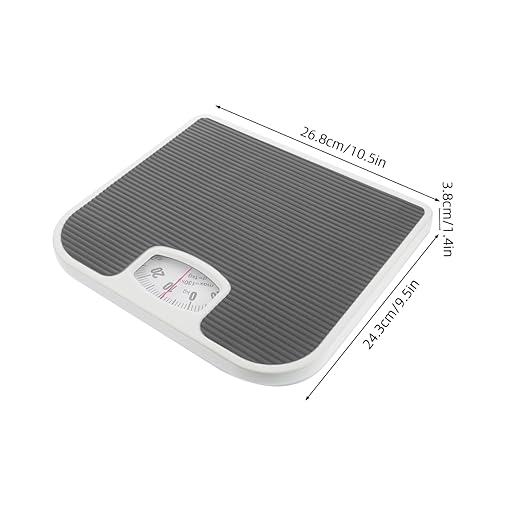 Elegant Analog Bathroom Scale Accurate Weight Measurement Tool for Women Newborns