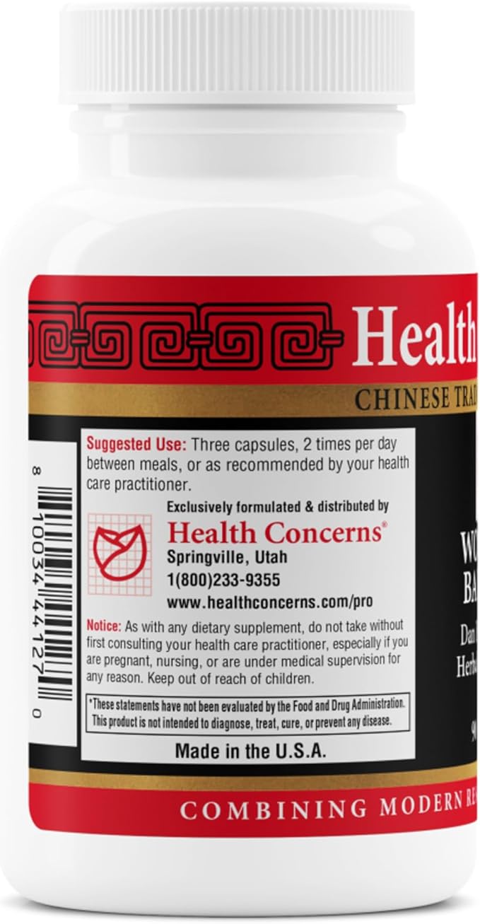 Health Concerns Woman's Balance – Herbal PMS Support Supplement for Women – Menstrual Cycle &amp Menopause Relief – Chinese Herbal Formula – Mood Support &amp Hormonal Balance – 90 Capsules