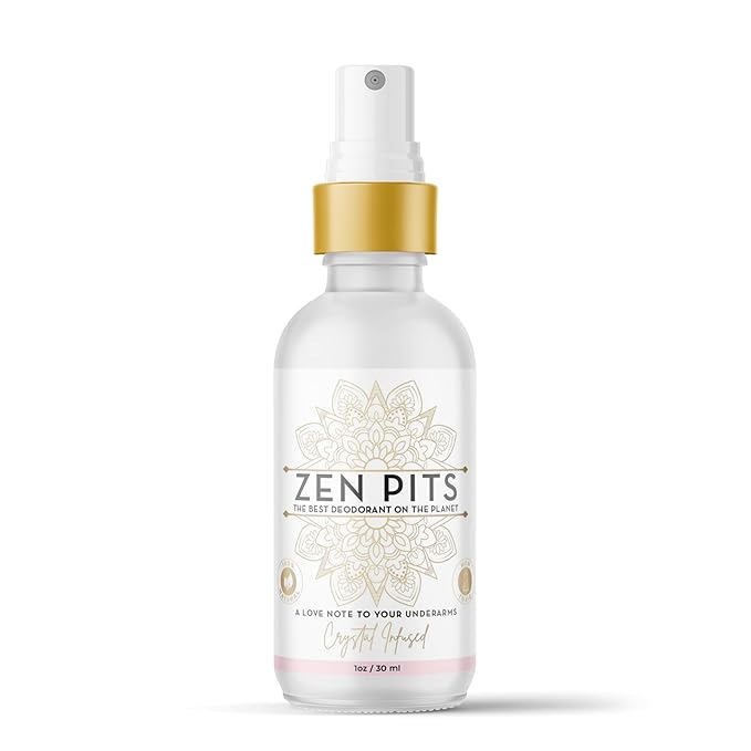 Zen Pits Deodorant - Luxury Deodorant for Women &amp Men - Lasts 4 Times as Long Compared to Others - Clear Spray No Residue Natural Non-Toxic Aluminum Free Eco-Friendly - Lasts up to 72 hours