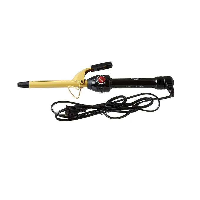 RED by KISS Ceramic Tourmaline Professional Curling Iron (CI03N - 5/8 inch)